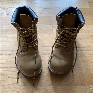 Timberland Style Combat Boots